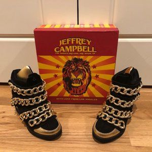 Jeffrey Campbell Almost HiTop Wedge Sneakers